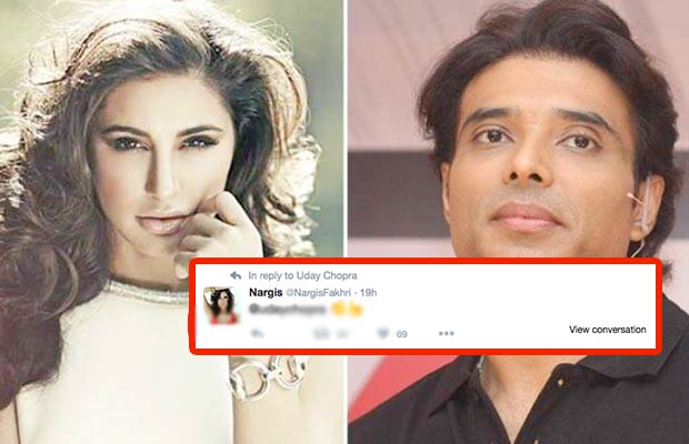 Nargis Fakhri Reacts To Uday Chopra’s Tweet On Their Break Up