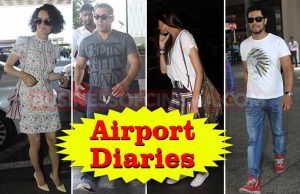 Airport Spotting: Salman Khan, Kangana Ranaut And Others Snapped
