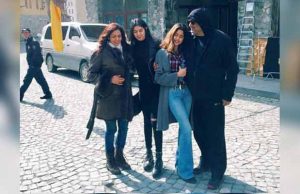 Holiday Photos: Sridevi With Her Family