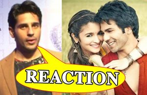 Watch: Sidharth Malhotra's Reaction On Varun Dhawan And Alia Bhatt Starrer Badrinath Ki Dulhania
