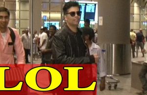 Watch LOL! Karan Johar Runs At Airport Like Crazy