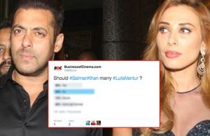 Poll Results! Salman Khan Should Marry Iulia Vantur?