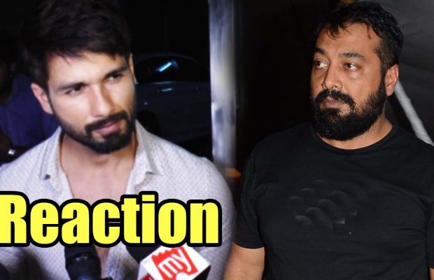 Watch: Shahid Kapoor’s Reaction On Anurag Kashyap Being A Target By Censor Board