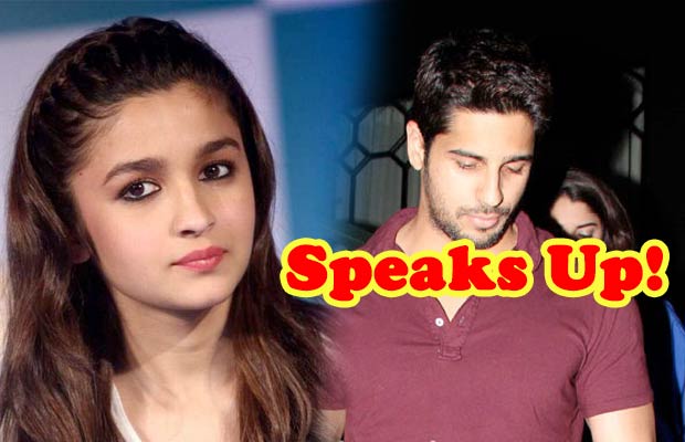 Alia Bhatt Finally Speaks Up On Sidharth Malhotra’s Mystery Girl