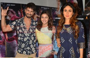 Spotted: Shahid Kapoor With Kareena Kapoor Khan And Alia Bhatt Post Udta Punjab Success