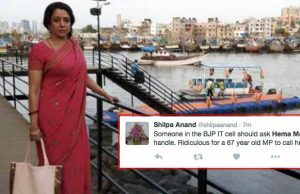 Hema Malini Receives Flak On Twitter For Uploading Pictures From Film's Shoot