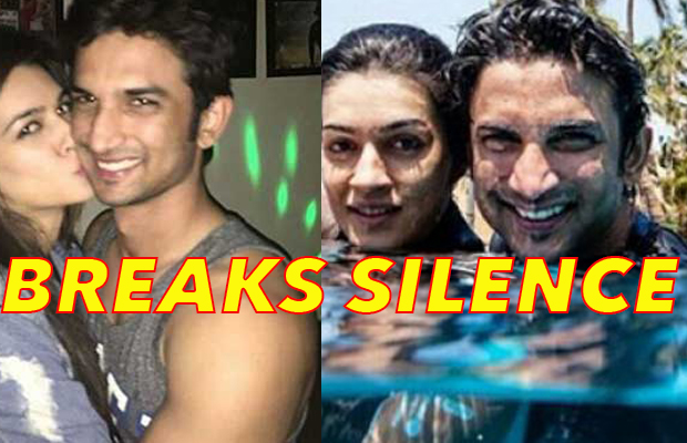 Kriti Sanon BREAKS SILENCE Over Dating Sushant Singh Rajput!