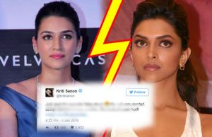 Kriti Sanon Speaks Up On Her Cat Fight With Deepika Padukone!