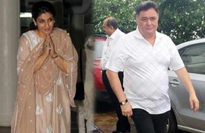 Watch: Bollywood Celebs Attend Prayer Meet For Raveena Tandon's Father-In-Law
