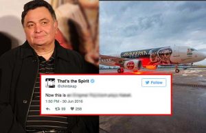Rishi Kapoor Comments On Rajinikanth's Kabali Themed Plane