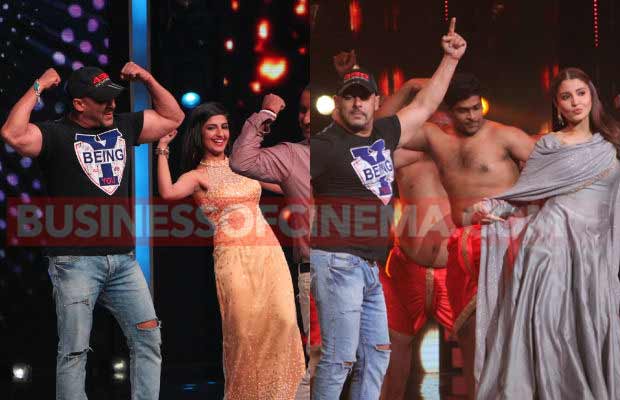 Photos: Salman Khan Dances Like No One Watching Him On Sa Re Ga Ma Pa Sets