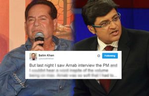 Salim Khan Slams Arnab Goswami For His Polite And Soft Demeanour