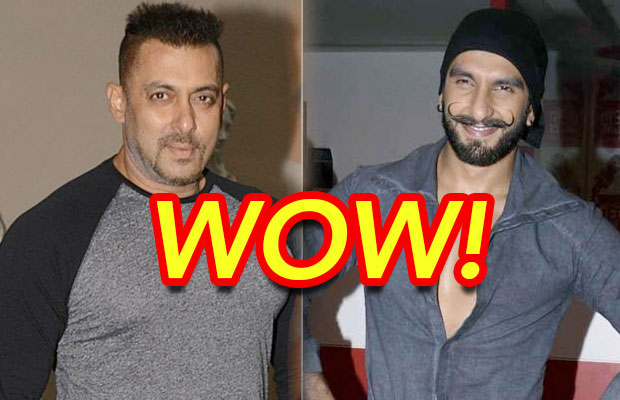 Here’s How Ranveer Singh And Salman Khan To Suprise Together