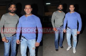 Salman Khan And Suniel Shetty's Paparazzi Moment!