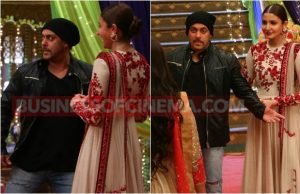 Photos: Salman Khan Kidding Around While Promoting Sultan With Anushka Sharma On Udaan Sets!