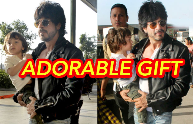 Don’t Miss! AbRam’s Special Gift To Daddy Shah Rukh Khan On Father’s Day