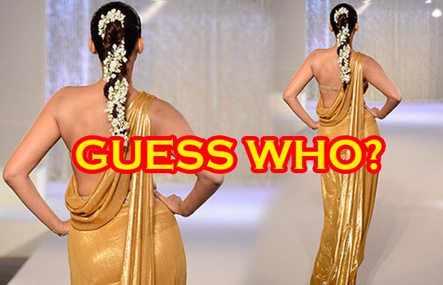 Photos: Guess Who Sizzles On The Ramp In A Backless Gown!