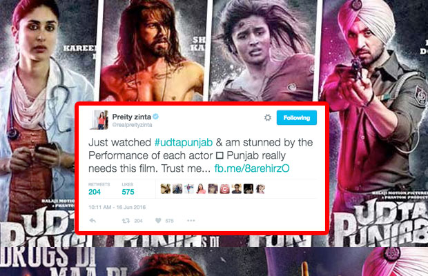 Udta Punjab Review: Bollywood Celebs Have A Strong Reaction
