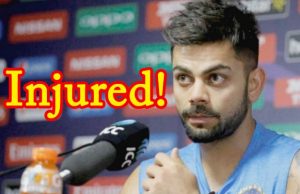 OMG! Virat Kohli Gets Injured