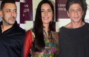 Watch: Salman Khan With Katrina Kaif And Shah Rukh Khan At Baba Siddique's Iftar Party
