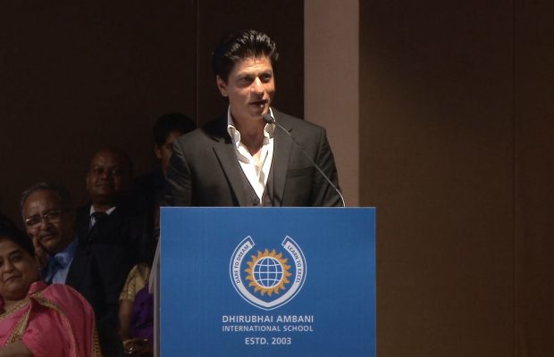 Check Out The Heartfelt Speech Of Shah Rukh Khan At Dhirubhai Ambani International School
