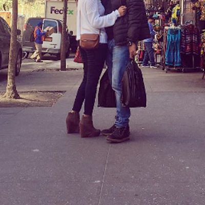 Pics: Anurag Kashyap Kissing His Girlfriend Shubhra Shetty On New York Streets!