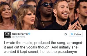 Calvin Harris Slams Ex Flame Taylor Swift In A Twitter Rant