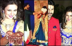 Fresh Photos: Divyanka Tripathi-Vivek Dahiya's Cute Moment At Their Sangeet!