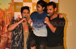 Varun Dhawan And John Abraham Woo Fans At The Dishoom Promotions