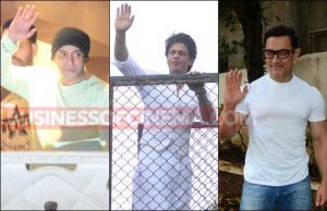 Photos: Here's What Shah Rukh Khan, Salman Khan And Aamir Khan Were Upto On Eid!