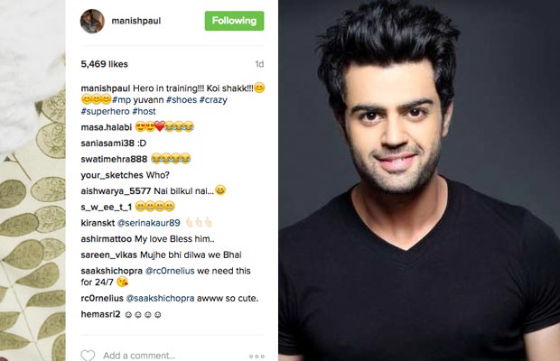 Manish Paul Posts A Picture Of His Son Arhaan!