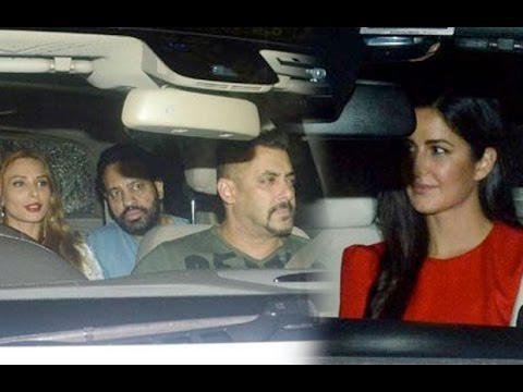 Watch: Salman Khan Watch Sultan With Katrina Kaif And Iulia Vantur