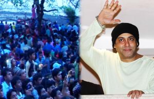 Watch: Salman Khan Greet Thousands Of Fans From His Balcony On The Occassion Of Eid