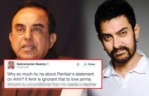 Intolerance Row: Subramanian Swamy Supports Manohar Parrikar, Says Aamir Khan Needs A Teacher