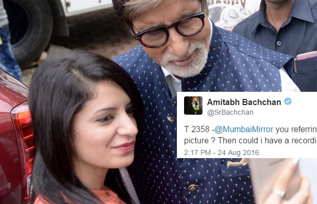 Amitabh Bachchan Slams Leading Tabloid For Publishing False Reports