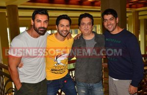 Photos: Varun Dhawan And John Abraham Snapped Promoting Dishoom