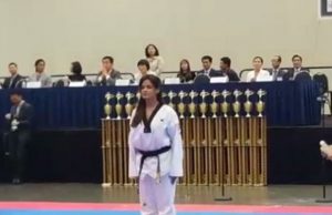 Neetu Chandra Was Chief Guest At the Korean Ambassador's Korus Taekwondo Championship!