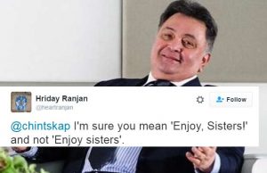 Rishi Kapoor Once Again Attacked By Twitteratti For His Rakshabandhan Tweet