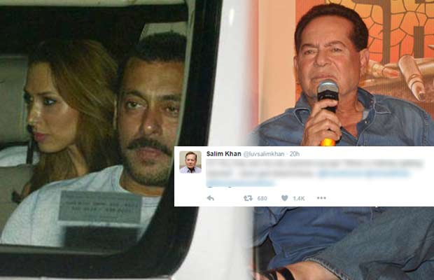 Salim Khan’s Tweet About Salman Khan’s Marriage Might Disappoint You!