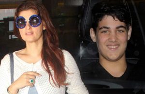 Lol! Aarav Trolls Mother Twinkle Khanna's Driving Skills