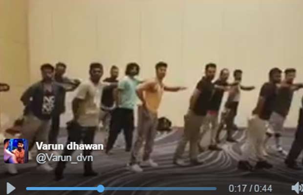 Look How Varun Dhawan Rocked His Beat Pe Booty Challenge