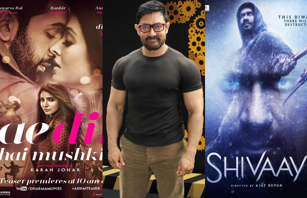 Guess What! Aamir Khan Will Be Seen In Ae Dil Hai Mushkil And Shivaay