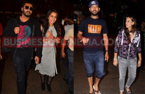 Airport Diaries: Shraddha Kapoor And Arjun Kapoor's Quirky Printed Boots Are Striking!