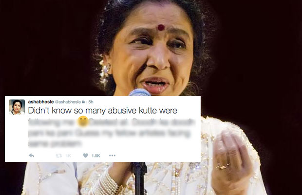 SHOCKING! Veteran Singer Asha Bhosle Abuses Pakistanis On Twitter