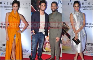 Photos: Dhoni, Sushant Singh Rajput And Others Watch M.S Dhoni-The Untold Story!
