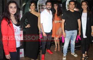 Photos: Arbaaz Khan, Preity Zinta, Kriti Sanon And Other Celebs Attend Pink Screening
