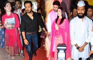 Aishwarya Rai Bachchan, Abhishek Bachchan, Riteish Deshmukh And Others In A Divine Mode For Ganesh Chaturthi