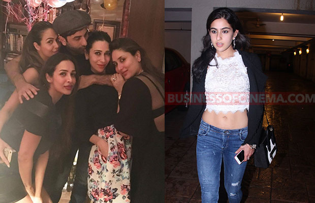 Sara Ali Khan Steals The Show At Kareena Kapoor Khan’s Birthday Bash!