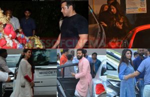 Photos: Bollywood Celebrities At Salman Khan's Ganesh Chaturthi Celebrations