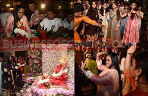 Photos: Daisy Shah, Elli Avram, Amy Jackson And Others Dance Crazily At Salman Khan's Ganpati Visarjan 2016!